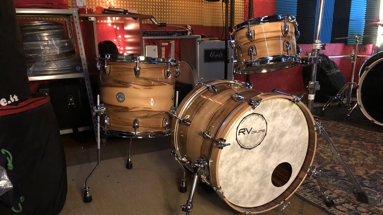 Unboxing Drumset RV Drums Exotic