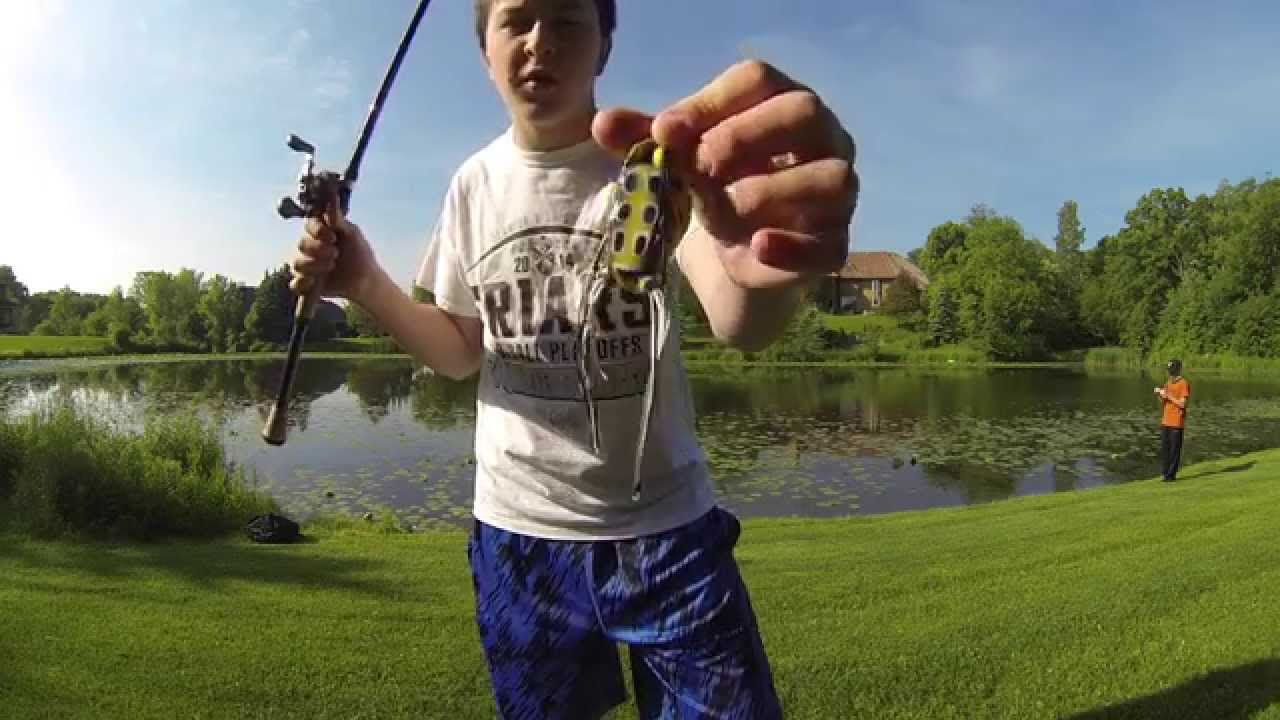 Basic of Fishing TopWater Frogs YouTube