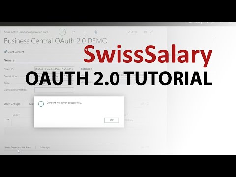SwissSalary | OAuth 2.0 (FR)