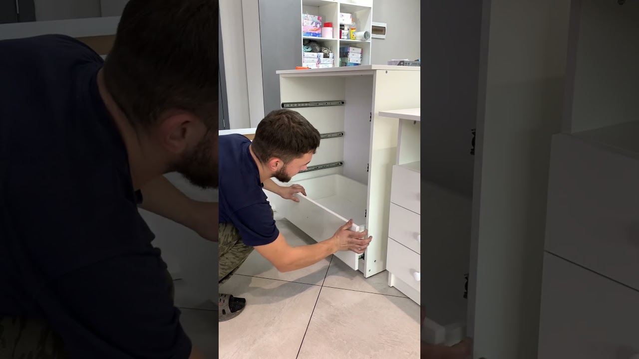 Сборка Комода. Наш инстаграм @mebel_detskaya.kz 