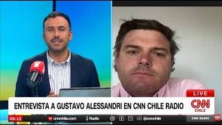 Entrevista Gustavo Alessandri, abordando dos prioridades país: Seguridad y Educación