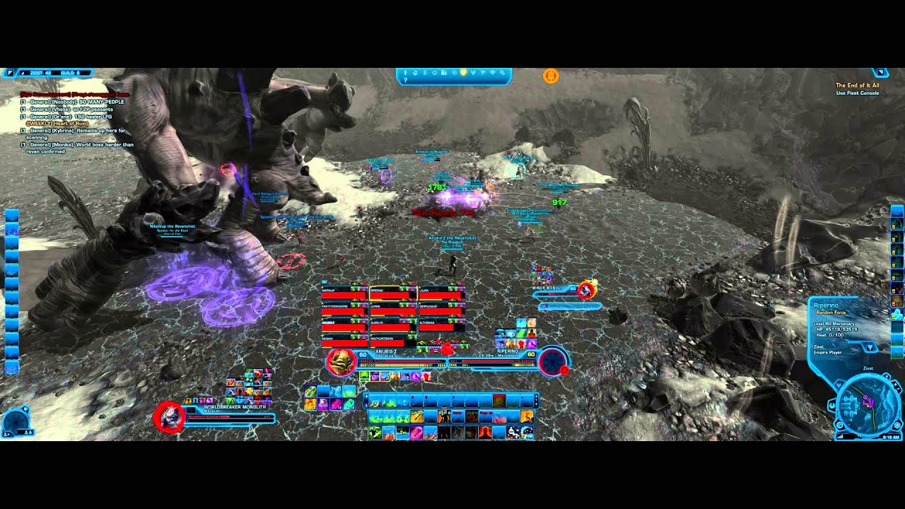 Swtor Ziost World Boss- WorldBreaker Monolith