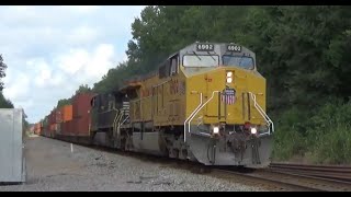 UP 6902 in New Paint Scheme Leading NS 290 in Millen, GA 8/20/23