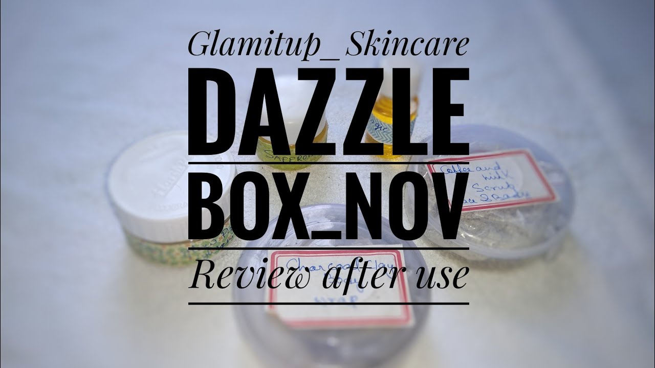 Glamitup skincare | Dazzle box | Review after using | discount code inside