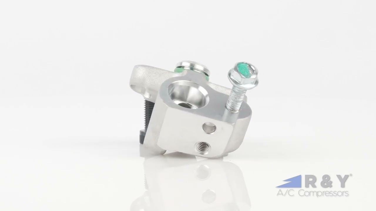 2013-2017 Honda Accord 2.4L A/C Compressor Manifold — 360° View
