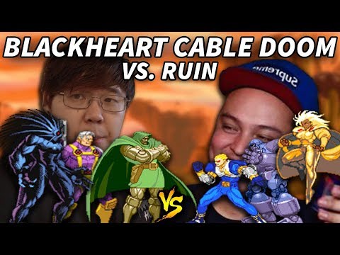 Justin Wong MVC2 Sets TEAM EDDIE LEE THE OG GOD BLACKHEART CABLE DOOM