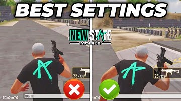 New State Mobile Best Settings | All Settings Explained Hindi