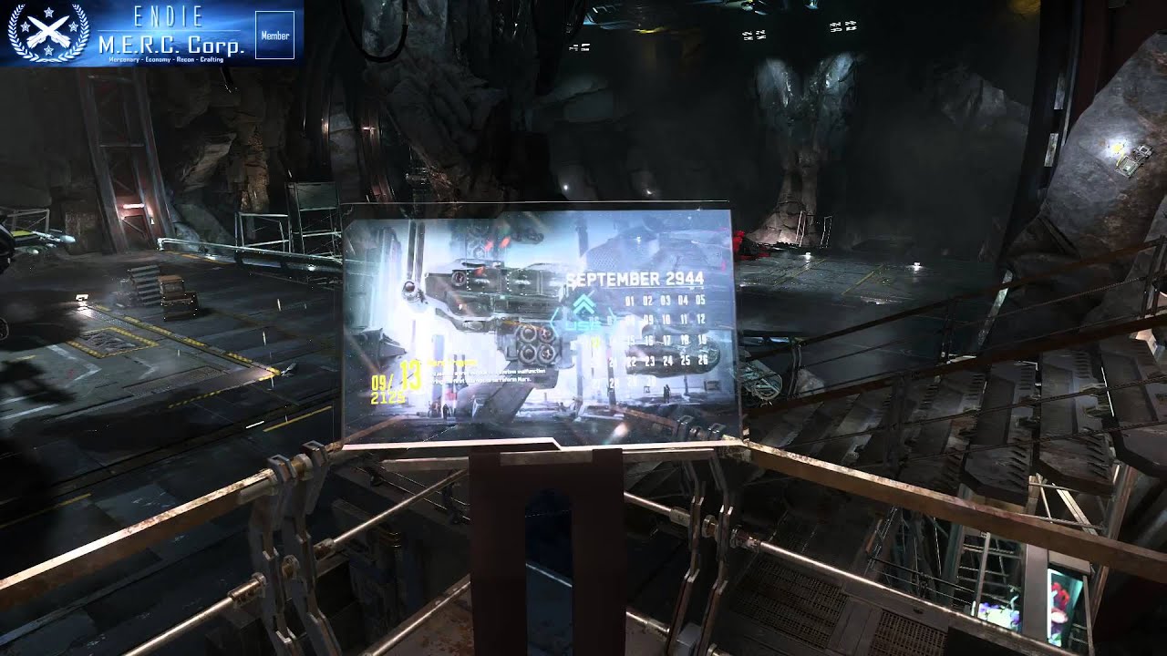 Star Citizen Hangar - YouTube