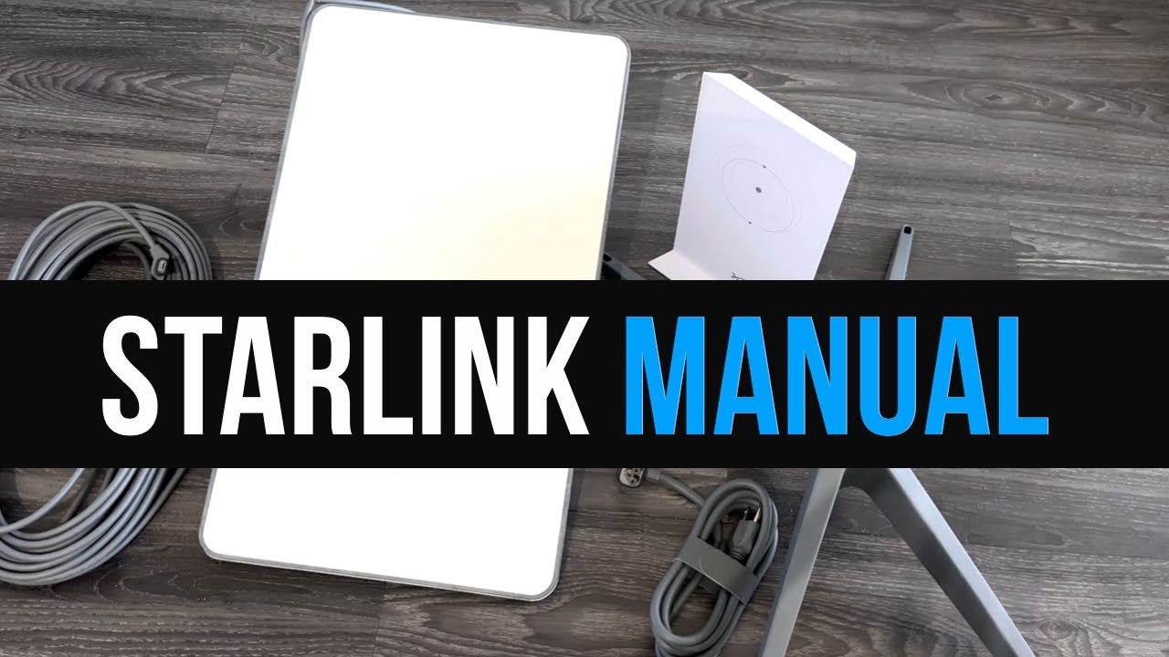Starlink Roam Manual 2023 YouTube