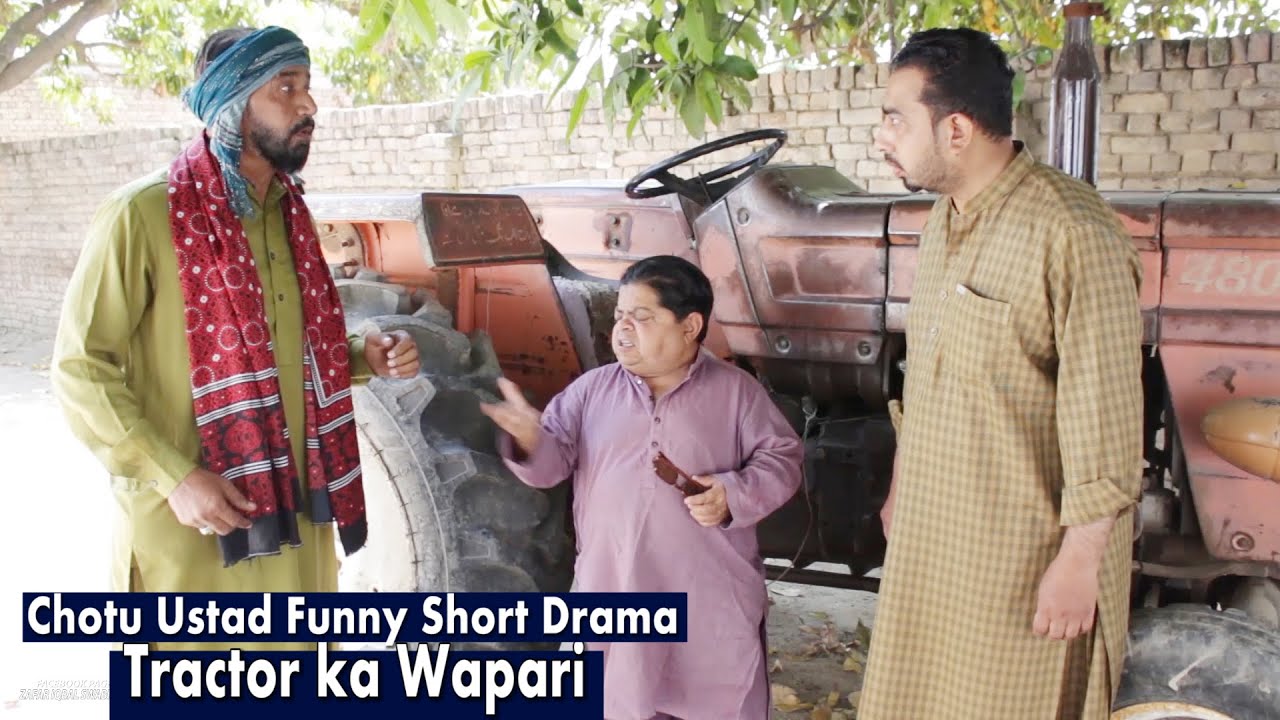 Tractor ka Wapari Chotu Ustad / Funny Pothwari Drama Full Comedy