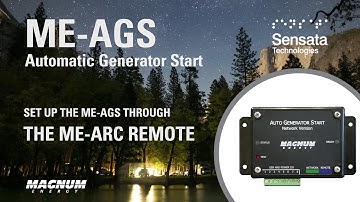 Setup the ME-AGS with the ME-ARC Remote
