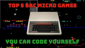 Top 5 BBC Micro Games You Can Code Yourself