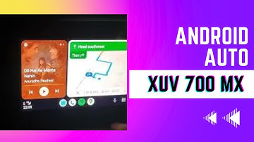 Android Auto in XUV 700 MX Variant #trending #androidauto #xuv700mx #xuv700 #techguru
