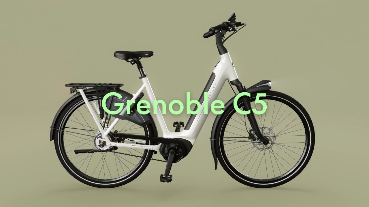 Gazelleの電動自転車「Grenoble C5」はエレガントなデザインと快適装備 