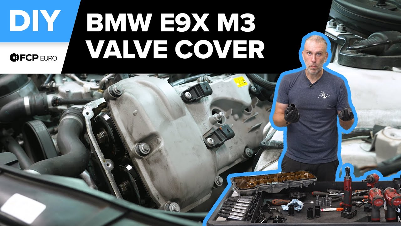 BMW E90 M3 Valve Cover Gasket Replacement DIY (20082013 BMW E90, E92