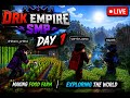 🔴 LIVE - DRK EMPIRE SMP Day 1 | Food Farm Banaya 😱 | warrior_aarav, mayank & drkhero_prithvi