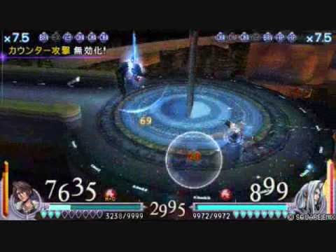 DISSIDIA FINAL FANTASY(UT) 対人戦 ティーダ、スコール VS セフィロス