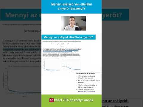 Mennyi esélyed van megtalálni a nyerő részvényt?