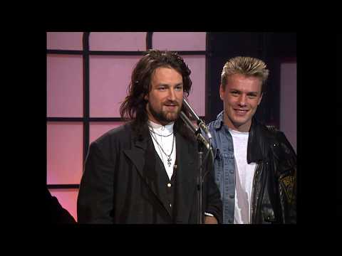 U2 win Best Irish Album for 'The Unforgettable Fire', 1986