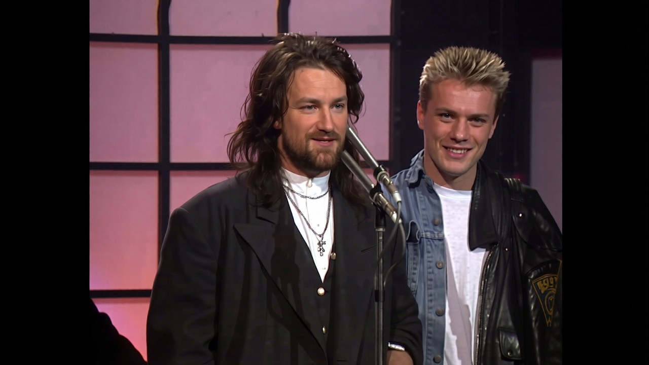 U2 win Best Irish Album for 'The Unforgettable Fire', 1986