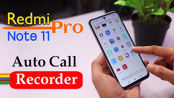 How to Record Calls on Redmi Note 11 Pro | Redmi Note 11 Pro 5g Auto Call Recording Settings
