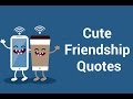 Friendship Quotes - YouTube