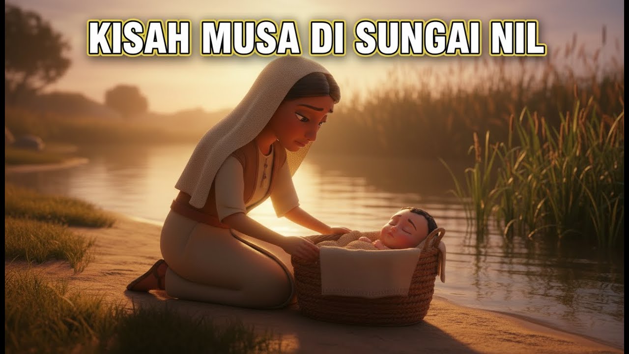 KISAH BAYI MUSA DI SUNGAI NIL - Dongeng Alkitab Anak