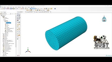 Compression Test of Mild Steel Cylinder in Abaqus | Failure Mode Simulation