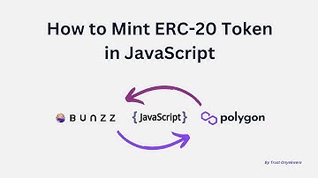 Mint an ERC20 Token on the Polygon Network Using JavaScript.