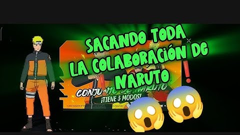 Sacando Toda La Colaboración De Naruto en FREE FIRE 💀☠️