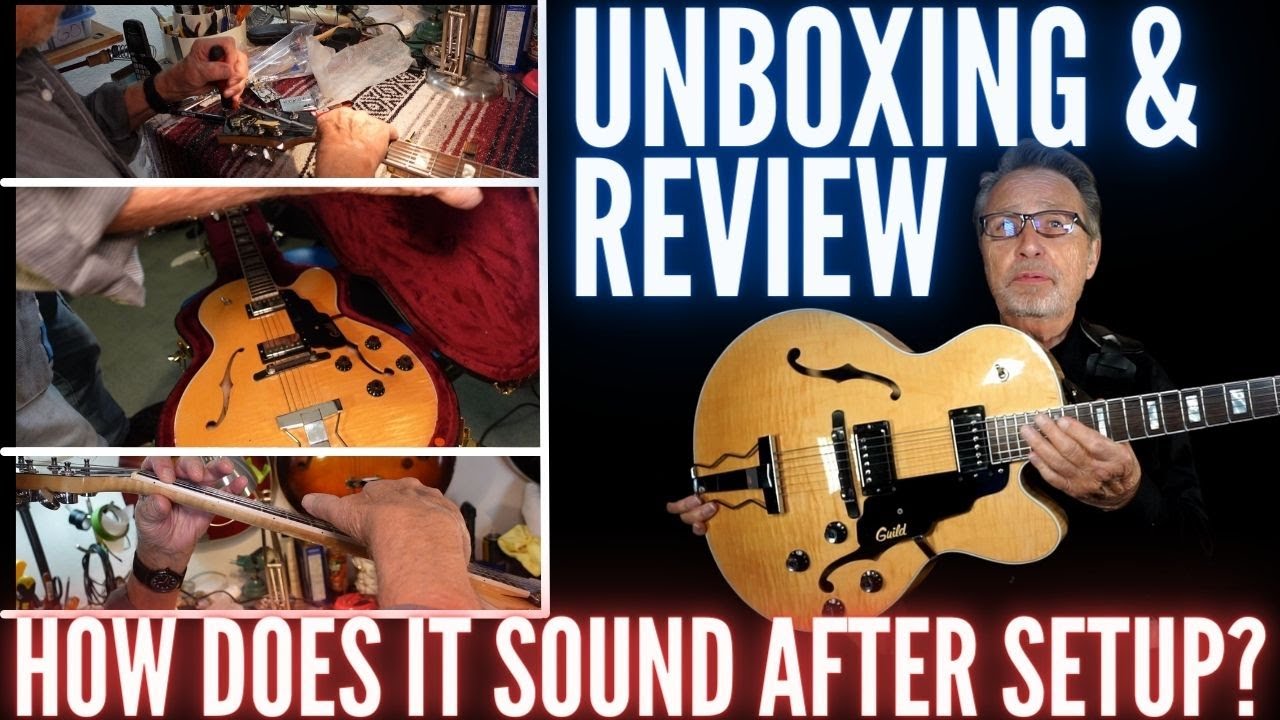 Jazz Guitar Unboxing & Demo | How Does It Sound After My Setup