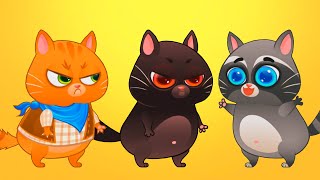 Суровый Котик Бубу Возвращение Дома И Цветочка. Мультик Игра Про Котят На Канале Игрули Tv