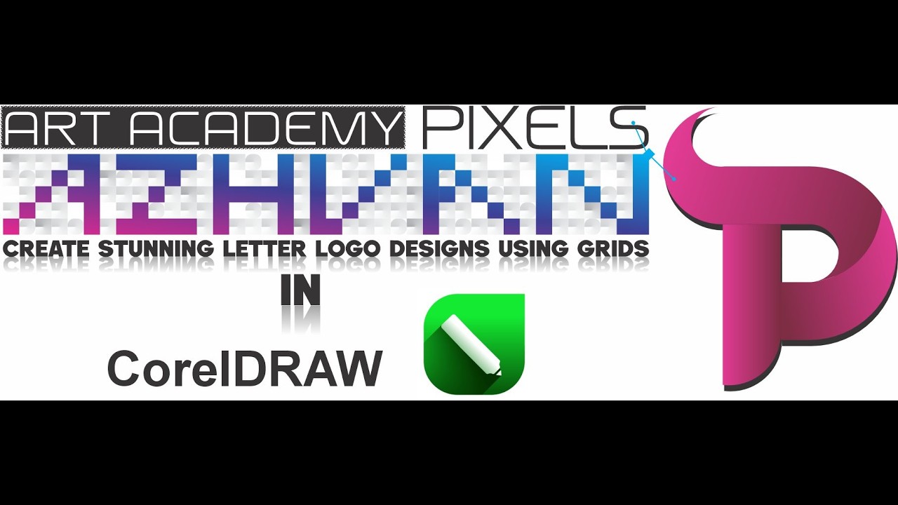 Create Stunning Letter Logo Designs Using Grids  CorelDraw tutorial