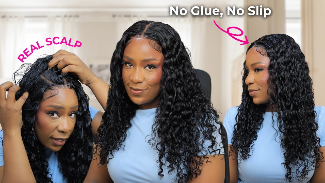 2026 No SLIPPING! Flawless Glueless Byebye Slip Water Wave Wig ft UNice Hair