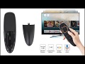 G10 Voice control air mouse 2.4G wireless gyro remote control For Smart tv/Android Box/PC