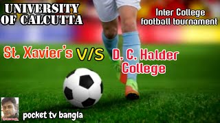 University of Calcutta, inter college football tournament, IFA, CFL, Pocket tv bangla,
