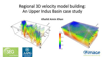 Regional 3D velocity model building: An Upper Indus Basin case study