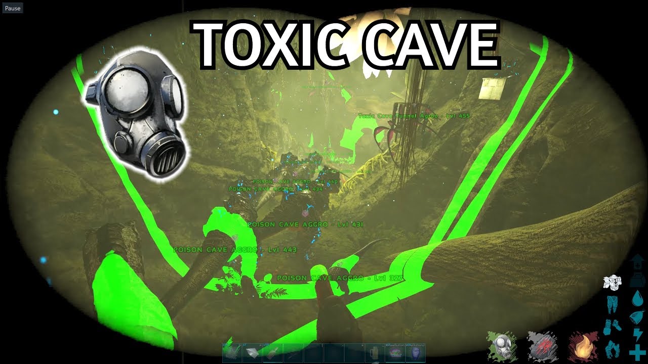 Fjordur Toxic Cave is OP Fjordur Pro Tips Ark Official PvP 🍭 YouTube