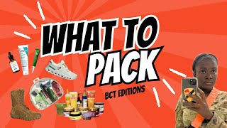 Military Edition: Army Basic Training Packing List 2024!!! | PACK LIGHT!!! | What You Need!!