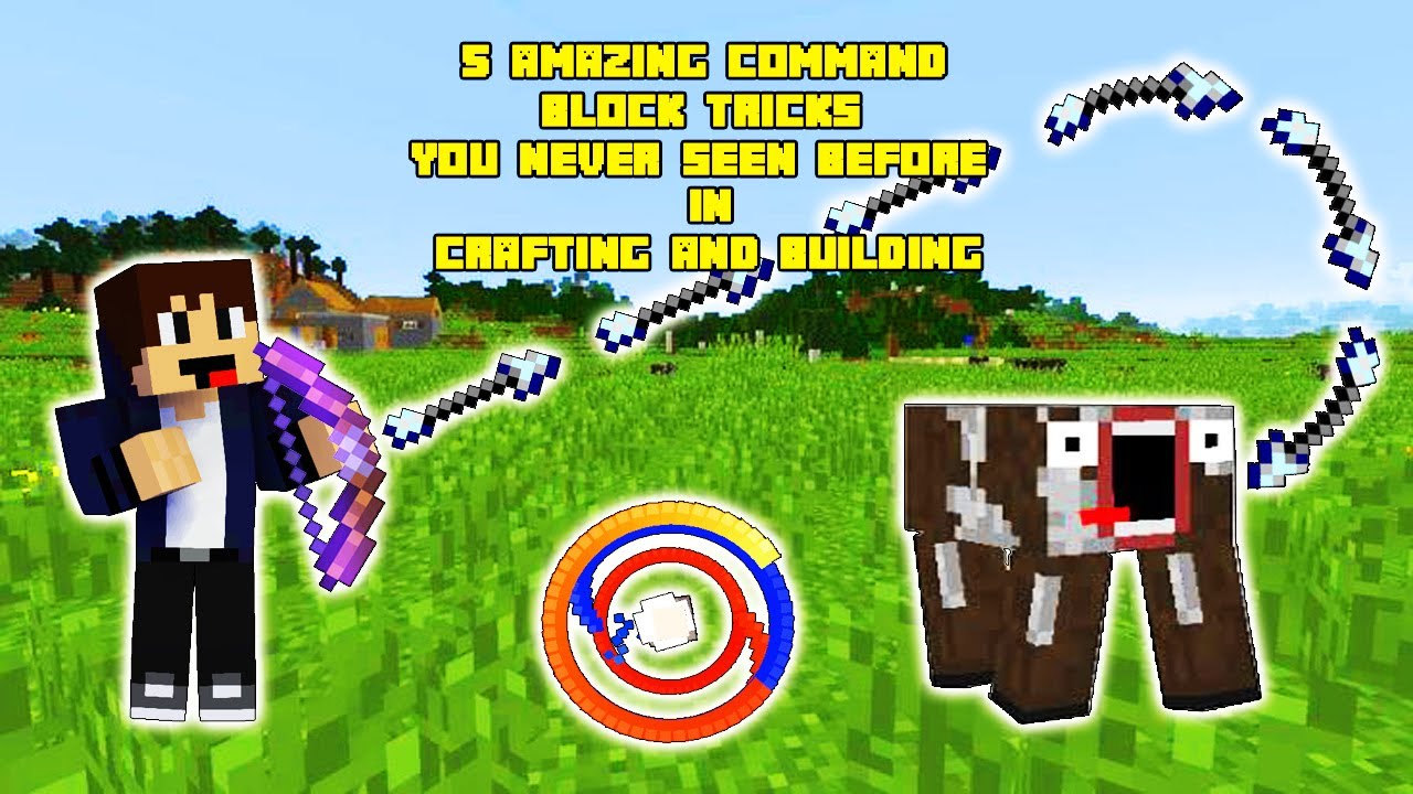 5 Amazing Command Block Tricks you never seen before in crafting and ...