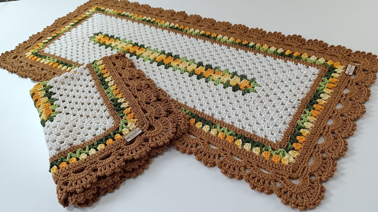 PASSADEIRA LUCRATIVA EM CROCHÊ, passo a passo completo POR @samilacrochê  #crochet #crocheting