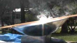 PARABOLIC DISH MIRROR REFLECTOR SPHERICAL SUN PARABOLIC SOLAR COOKER REFLECTIVE ALUMINUM