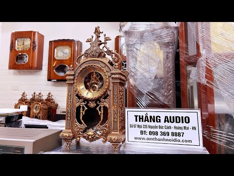 Video đồng hồ siêu Vip máy lộ cơ mạ si vàng bánh răng Tân Cổ... - youtube