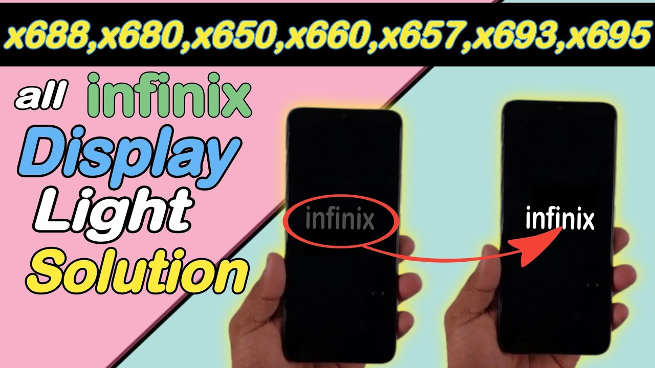 All android phone display light problem solution | infinix|Tecno| itel ...