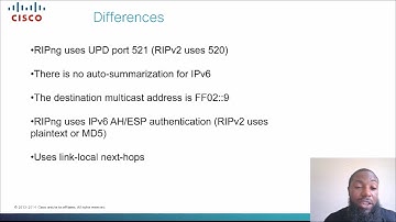 3.17 Configure and verify RIPng