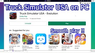 Truck Simulator USA: Evolutionverter on PC  - How to download & use on Windows/ Laptop Smooth screenshot 5