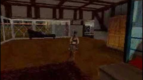 Lara Croft Explodes In The Bath