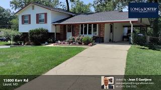 Sale: 4 Beds - 2 Baths - 2760 sq ft - Laurel - MD [$560,000] MLS #: MDPG2197462