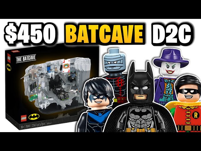 New LEGO The Batman sets swoop onto shelves starting today