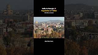 Population of Tbilisi Georgia 🇬🇪 #georgiatravel #tbilisi #georgia Georgia Time Zone